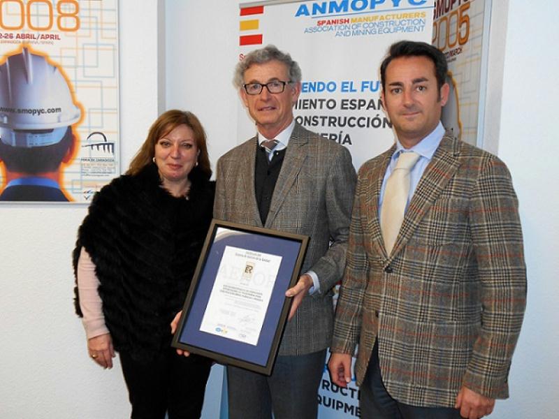 ANMOPYC obtiene el certificado de calidad según la nueva ISO 9001:2015