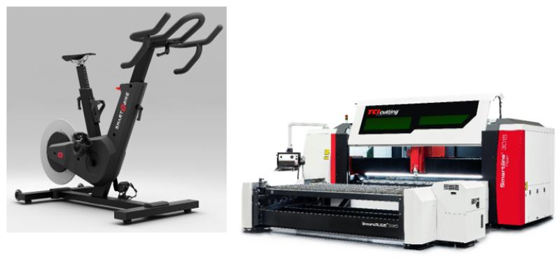 TCI Cutting colabora en el caso de éxito de la bicicleta inteligente para entrenamiento indoor