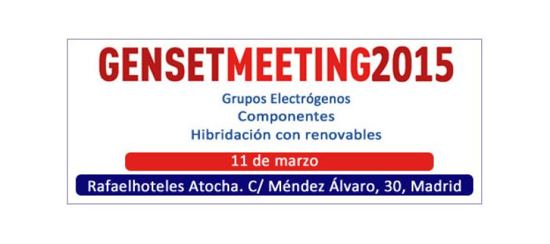 Energética XXI Conferencias convoca el próximo 11 de marzo en Madrid la segunda edición de Genset Me