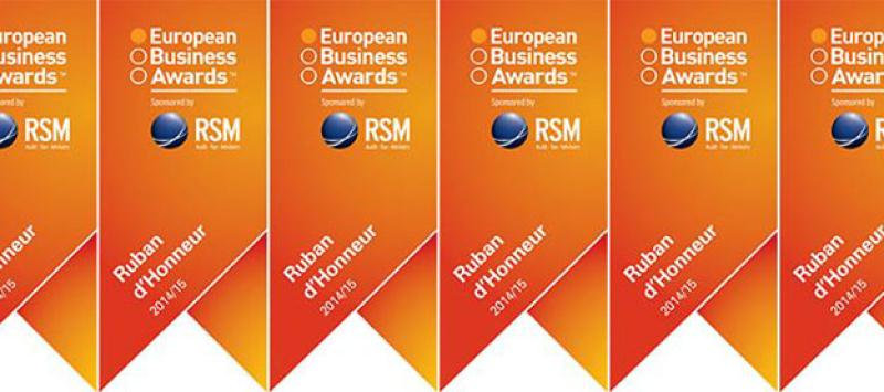 AUSA gana el Ruband´Honneur de los TheEuropean Business Awards 2014/15