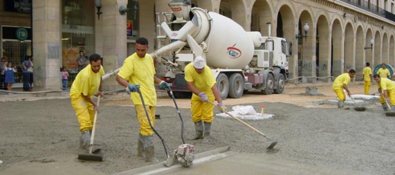 El consumo de cemento crece un 8 % en febrero