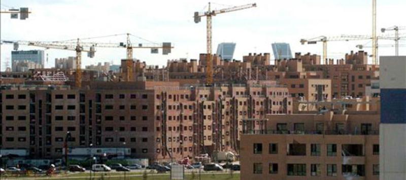 La producción en la construcción repuntó un 1,5% en España en abril