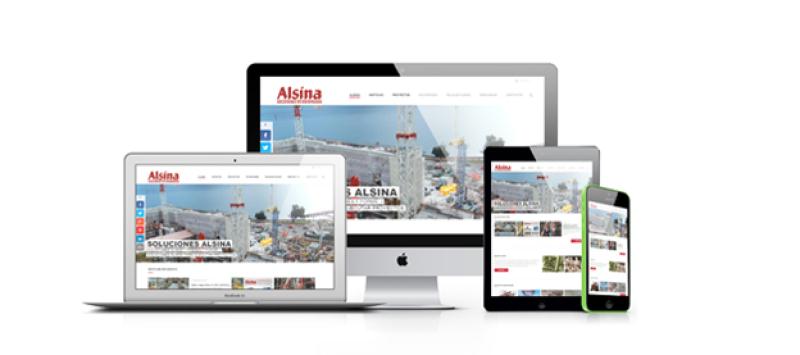 Alsina lanza su nueva página web