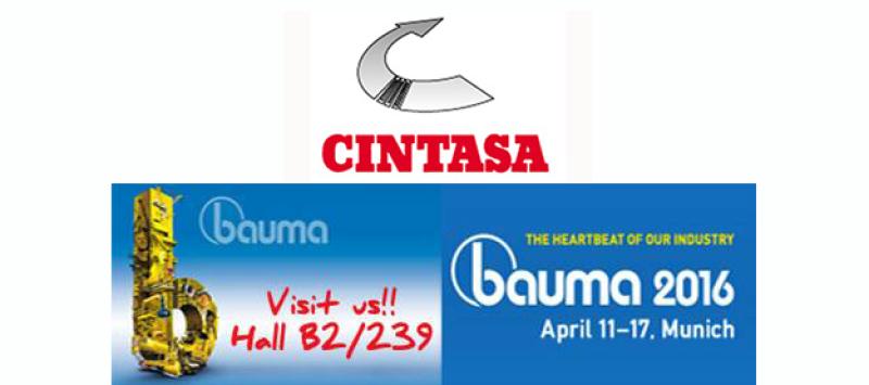 Cintasa en Bauma 2016