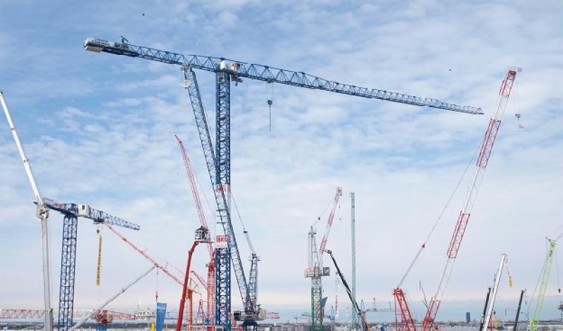 La 21LC750 de Linden Comansa, la grúa torre más alta de Bauma 2016