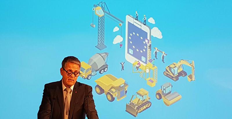 la maquinaria europea de construcción adopta   la transformación digital como impulsora del éxito