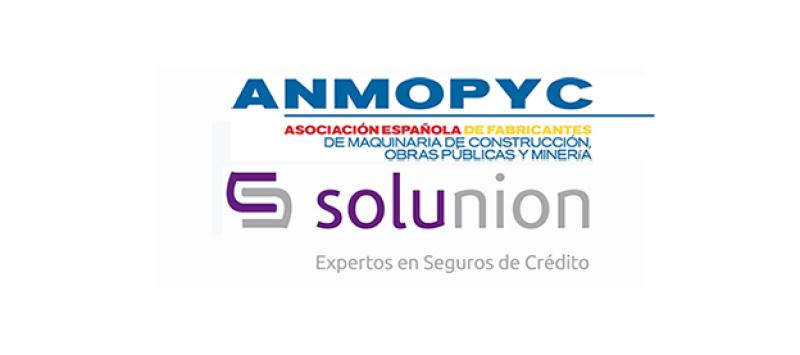 Solunion, expertos en seguros de crédito, nuevo asociado colaborador de Anmopyc