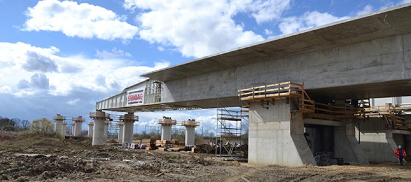 Tecnología de encofrado ULMA para dos puentes empujados en Polonia