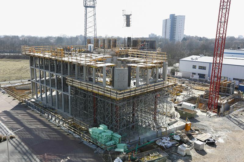 ULMA participa en la construcción del nuevo edificio de oficinas Eschborn de Alemania