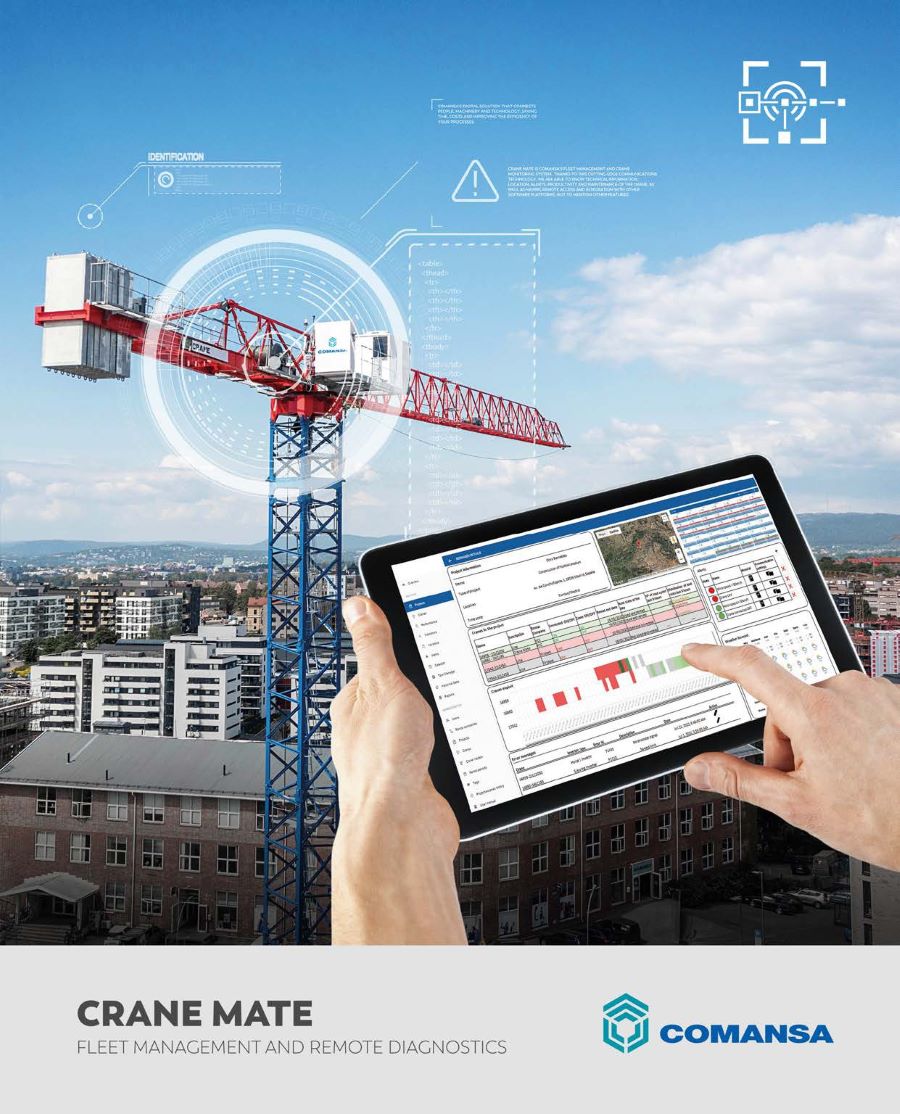 CRANE MATE, the novel  COMANSA digital solution for fleet management 