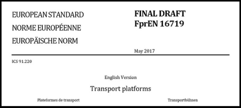 Actualidad de la norma europea sobre plataformas de transporte