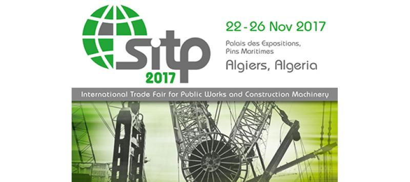 Salón Internacional de Obras Públicas, SITP, Argel, 22 - 26 de Noviembre de 2017