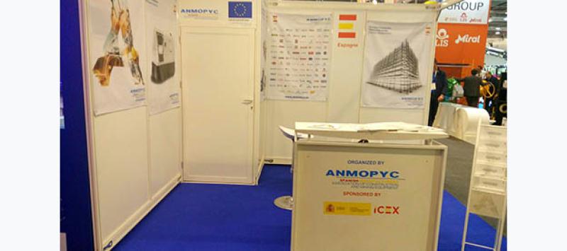 ANMOPYC participó junto con varias de sus empresas asociadas en la feria BATIMAT celebrada en Paris