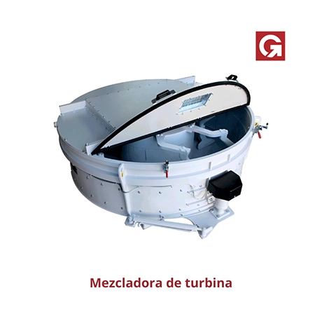 mezcladora de turbina Grupex
