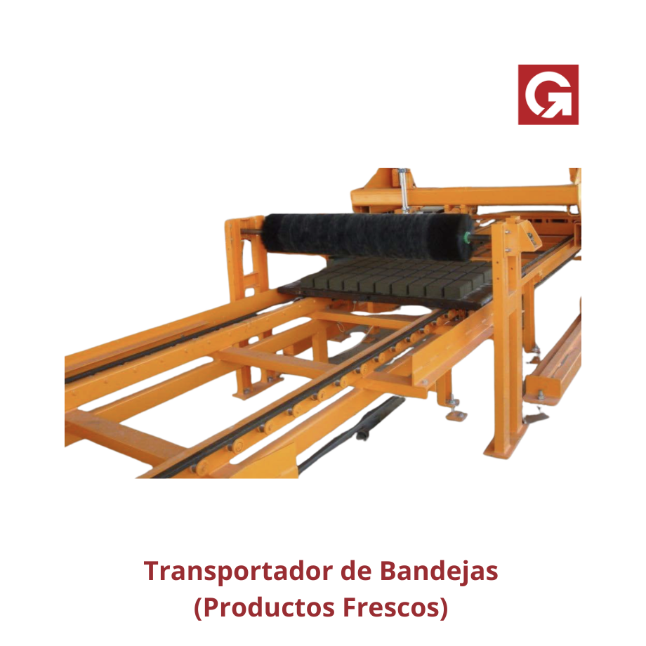 Transportador de bandejas (productos frescos)